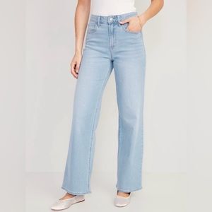 (SOLD) Old Navy High Waisted Wow Wide Leg Jeans